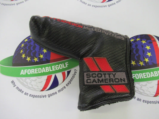 used scotty cameron milled putters blade putter head cover