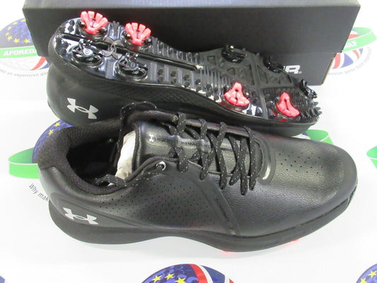 under armour charged draw rst e golf shoes black uk size 10.5