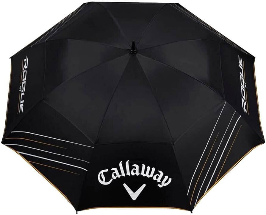 callaway rogue st 64" double canopy gust buster umbrella