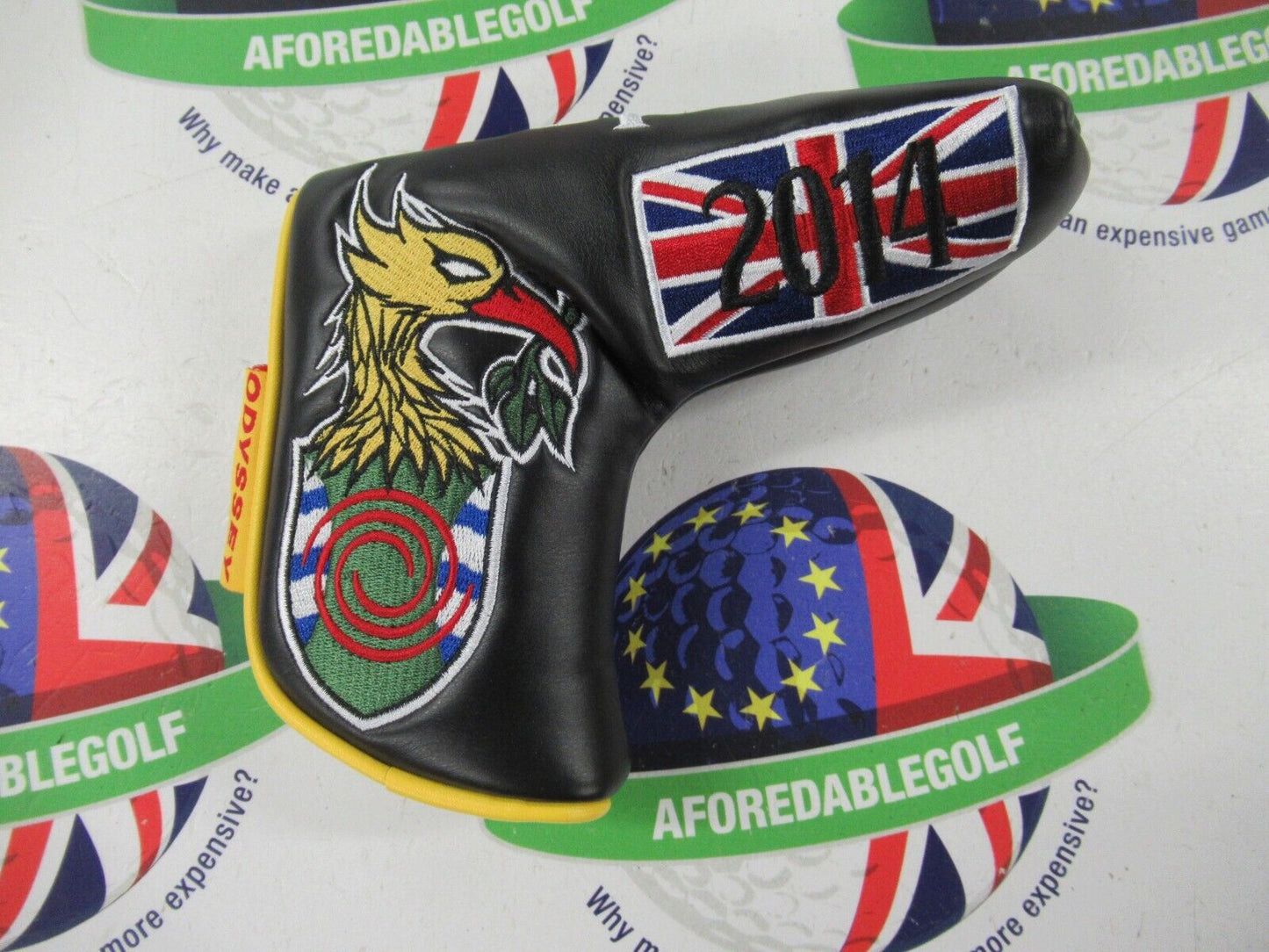 new odyssey british open 2014 blade putter cover