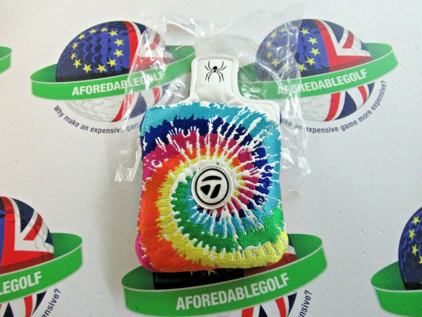 new taylormade vault limited edition tie dye mallet putter cover