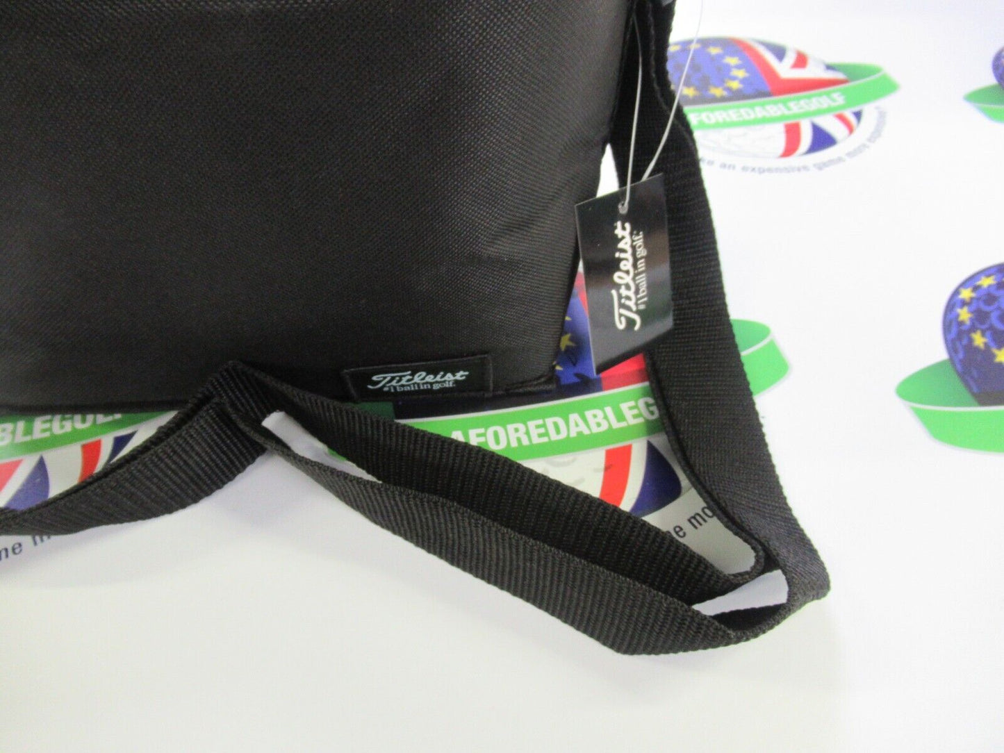 New Titleist Black Cooler Bag With Shoulder Strap