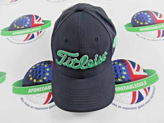 titleist limited edition shamrock players performance navy adjustable cap