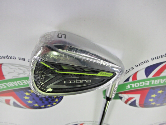 new cobra king rad speed 3d printed gap wedge kbs tour 90 steel shaft regular flex