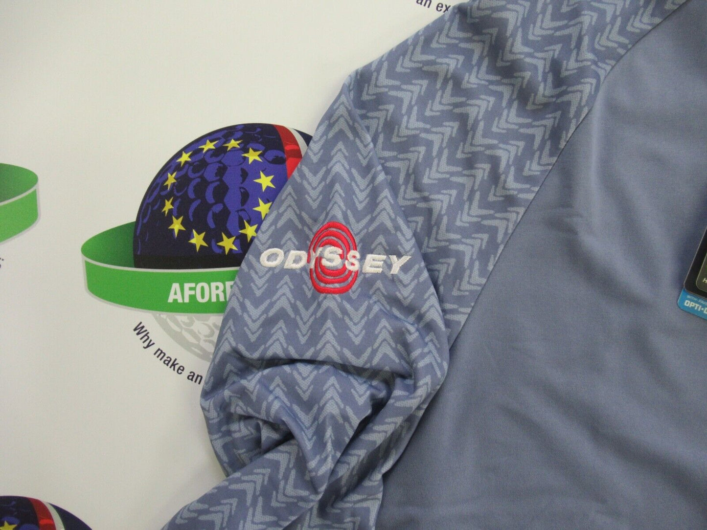 Callaway 1/4 Zip Odyssey Blocked Pullover Infinity Uk Size Small