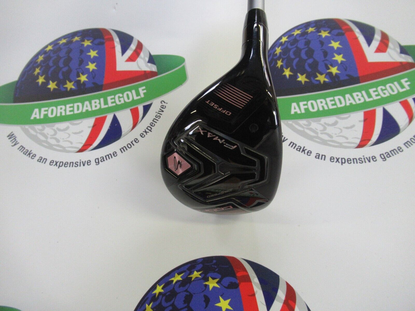cobra left hand f-max airspeed offset 26 degree #5 hybrid ultralite 45g womens