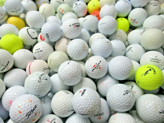 50 practice golf balls